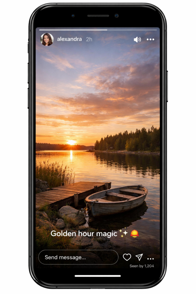 인스타 스토리 캡쳐